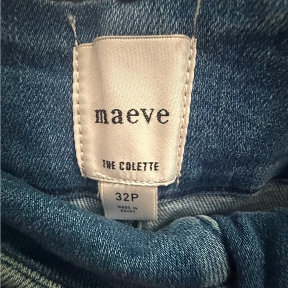 The Colette Crop High-Rise Wide-Leg Jeans by Maeve - Picture 4 of 11